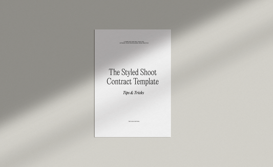 The Styled Shoot Contract Template